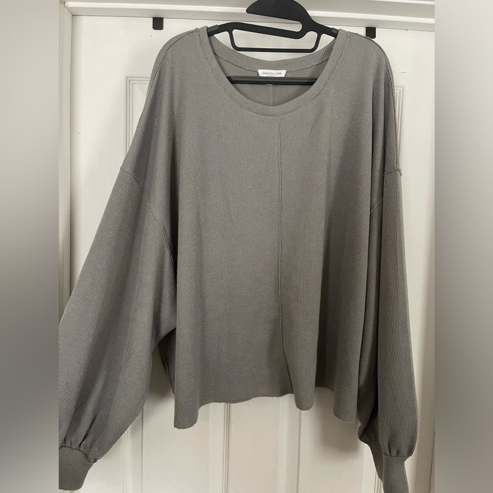 Plus Size Chic Soul Cropped Sweater